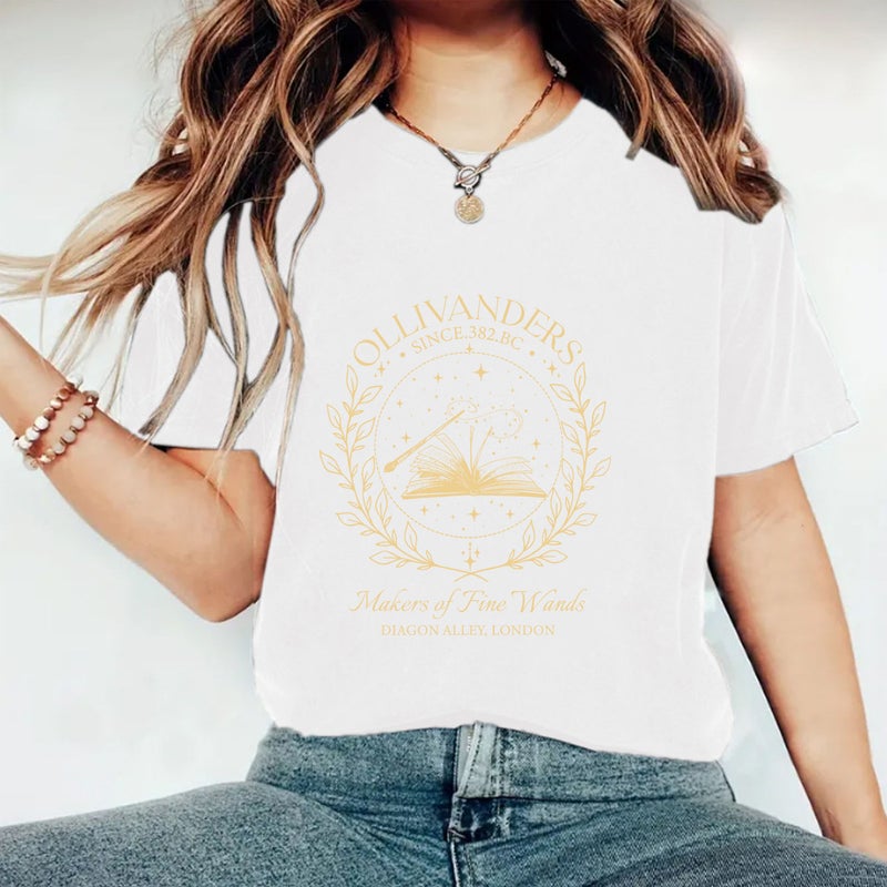 summer women's pattern printing round neck short sleeve casual fashion explosion T-shirt - Image 3