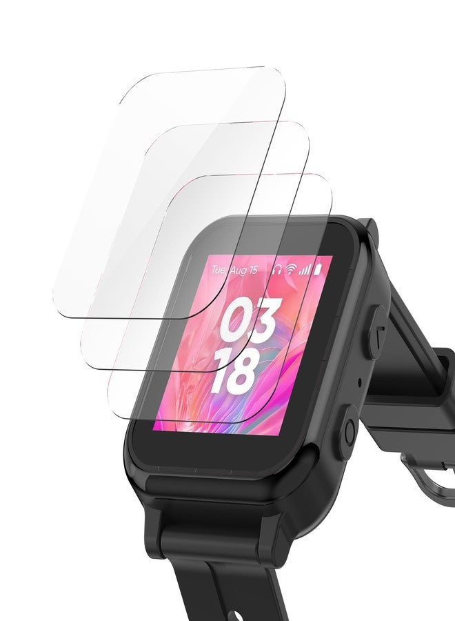 Soarking 3 Pack Screen Protector Compatible with Gabb Watch 3, High Definition Tempered Glass Screen Protector for Gabb Watch 3, Anti-Scratch, Anti-fingerprint, Touch Sensitive, 9H Hardness - Image 1