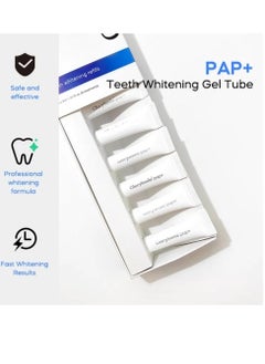 GlorySmile 6 Treatment PAP+ Teeth Whitening Refills Teeth Stain Remover Sensitivity Free Peroxide Free Teeth Whitening Refills Gel Removes Coffee Tea Smoking Stains and Freshens Breath  - Image 4