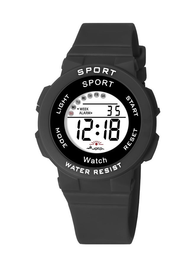 Kids Multifunction Sports Water Resistant Digital Watch Multicolour - Image 1