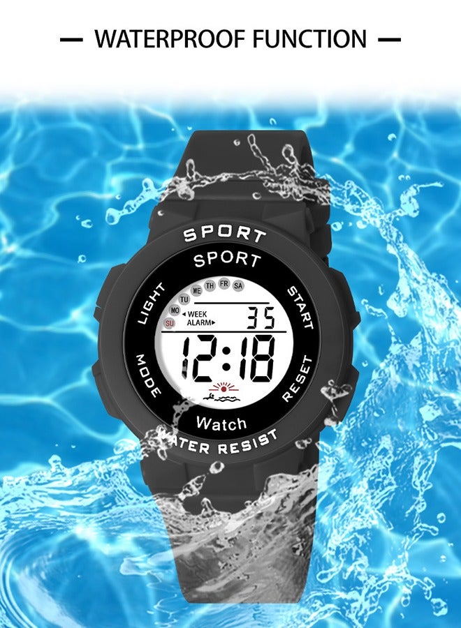 Kids Multifunction Sports Water Resistant Digital Watch Multicolour - Image 5