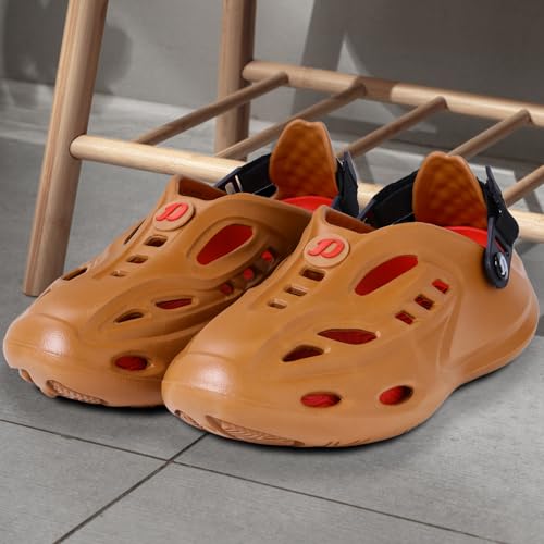 DOCTOR EXTRA SOFT Men's Sports Extra Padding Casual Clogs/Sandals with Adjustable Back Strap for Adult| Comfortable & Lightweight| Stylish & Anti-Skid| Everyday Use Waterproof Mules Gents & Boys D-531 - Image 2