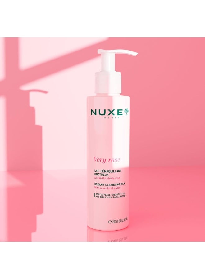 Nuxe Very Rose Creamy Make-Up Remover Milk 200 ml - Image 4