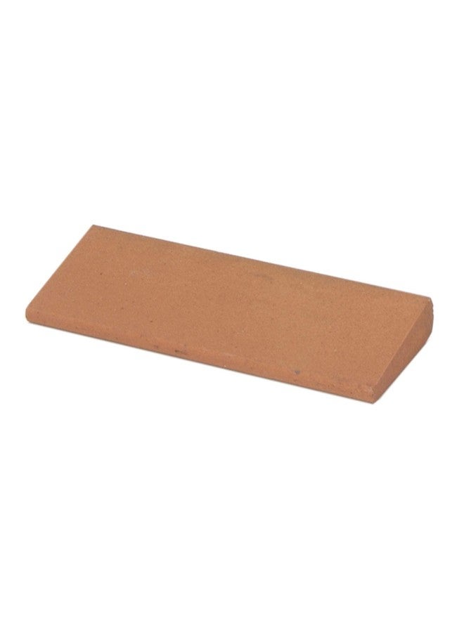 Norton Slip Shape 4-1/2 x 1-3/4 x 1/2-3/16" Size 320 Micron Grade Fine Grit India Sharpening Stone - Image 1