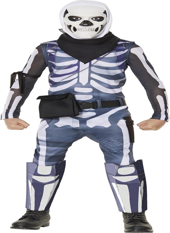 InSpirit Designs Licensed Fortnite Skull Trooper, Youth Costume, M - Image 1