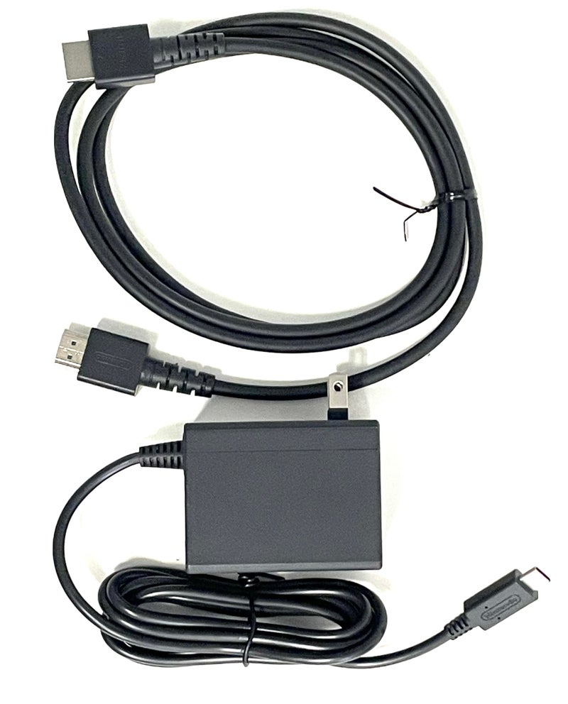 PEGLY OEM AC Adapter and HDMI Cable Compatible with Nintendo Switch and Switch OLED 5V-1.5A 15V 2.6A - Image 2