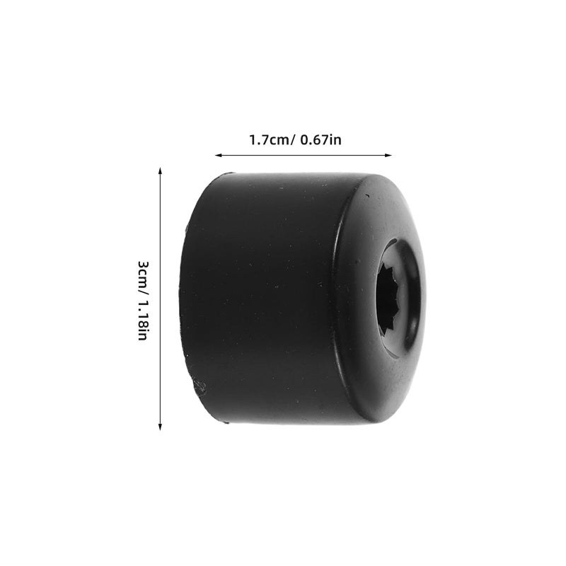 20Pcs 17mm Plastic Car Wheel Lug Nut Covers Hexagonal Hub Caps Dustproof Bolt Protection - Image 3
