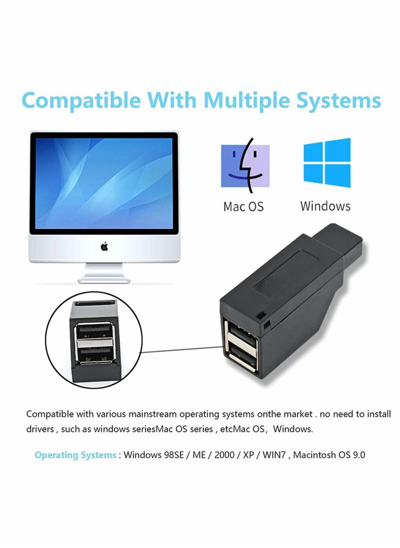 Generic USB Hub 3.0, 3 Port High-Speed Splitter Plug and Play Bus Powered for Notebook PC, USB Flash Drives, Mobile Hard Disk, Keyboard, Mouse, Mobile Hdd, Printer, for All USB Devices, Easy to Work Outside  - Image 5