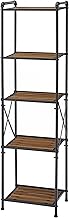 Tajsoon 5-Tier Storage Rack, Adjustable Shelving Unit Storage Shelves, Multipurpose Shelf Display Rack for Living Room, - Image 1