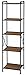 Tajsoon 5-Tier Storage Rack, Adjustable Shelving Unit Storage Shelves, Multipurpose Shelf Display Rack for Living Room, - Image 2