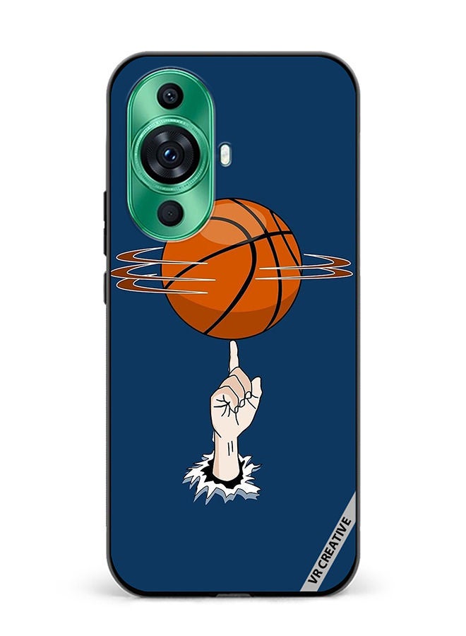 VR CREATIVE Protective Case Cover For Huawei nova 11 Ultra Basket Ball In Hand Design Multicolour - Image 1