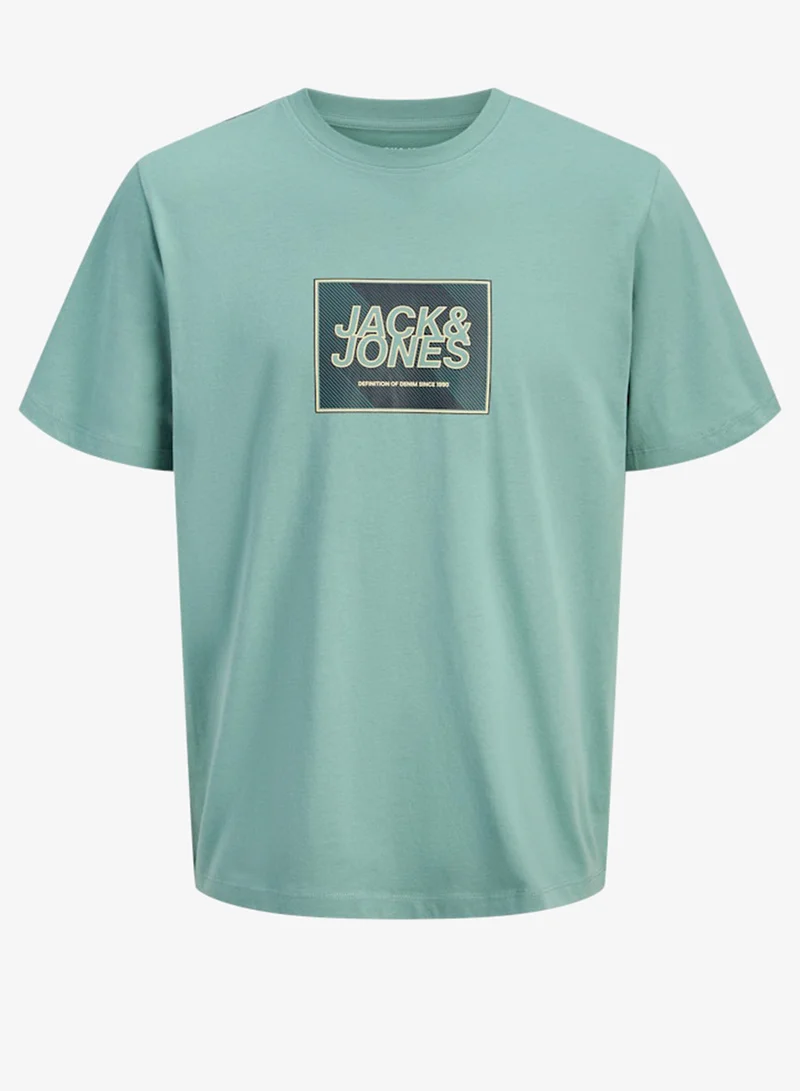 جاك وجونز جونيور تيشيرت أطفال بياقة دائرية