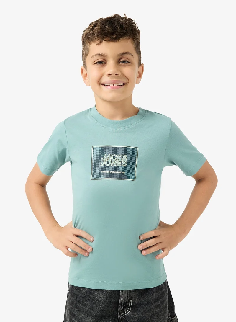 Jack & Jones Junior Kids Jjrain Crew Neck T-Shirt