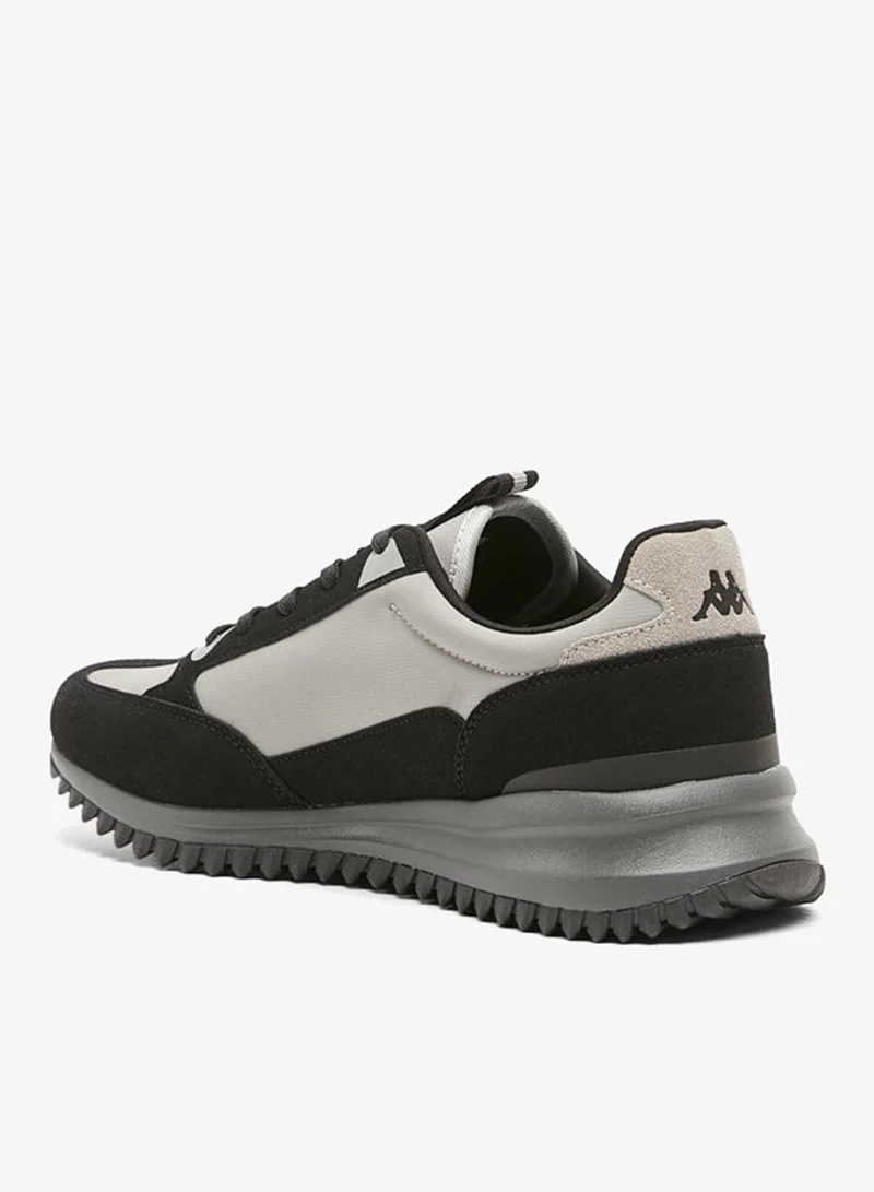 Kappa Men's Embossed Sports Shoes with Lace-Up Closure