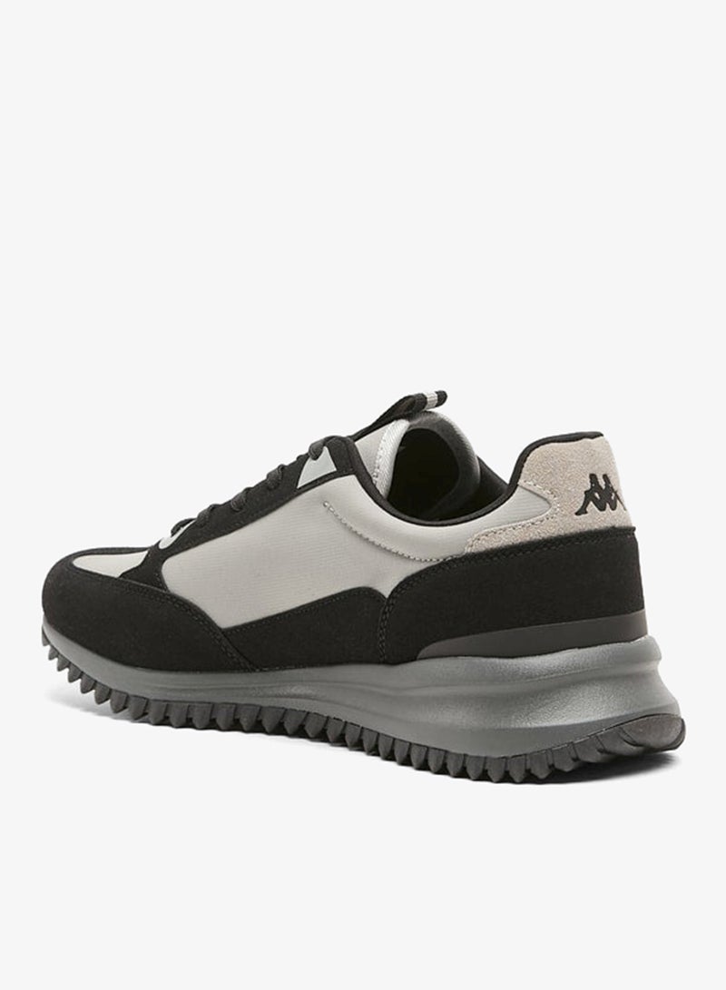 Kappa Men's Embossed Sports Shoes with Lace-Up Closure - Image 2