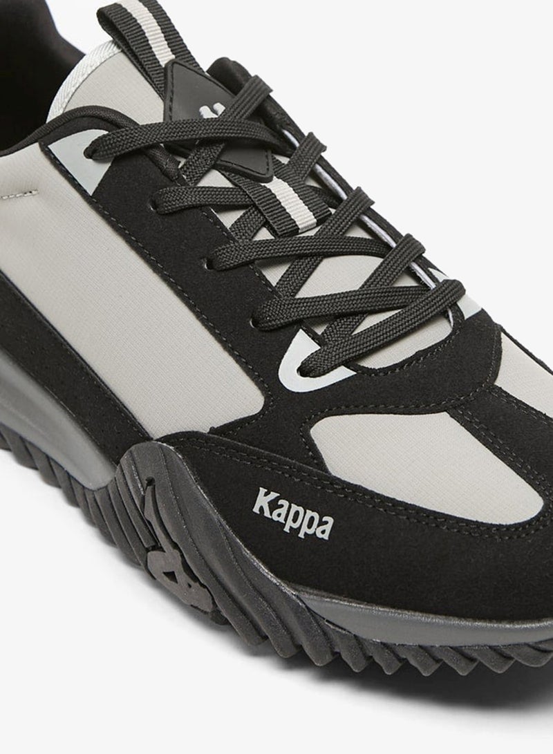 Kappa Men's Embossed Sports Shoes with Lace-Up Closure - Image 5