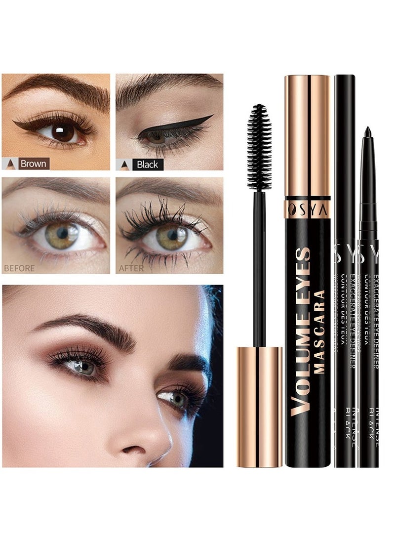 BP 2 In 1 Eyeliner and Mascara Set Black - Image 3