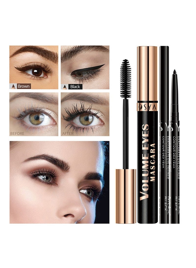 BP 2 In 1 Eyeliner and Mascara Set Black - Image 5