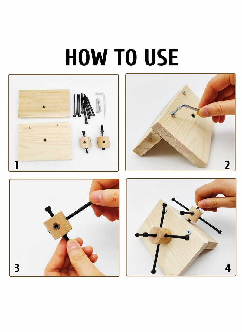 Excefore - Hamster Toys, for Hamster, Gerbils, Mice, Rats and Other Small Animals to Chew and Play with, Induce Them to Grind Their Teeth - Image 1