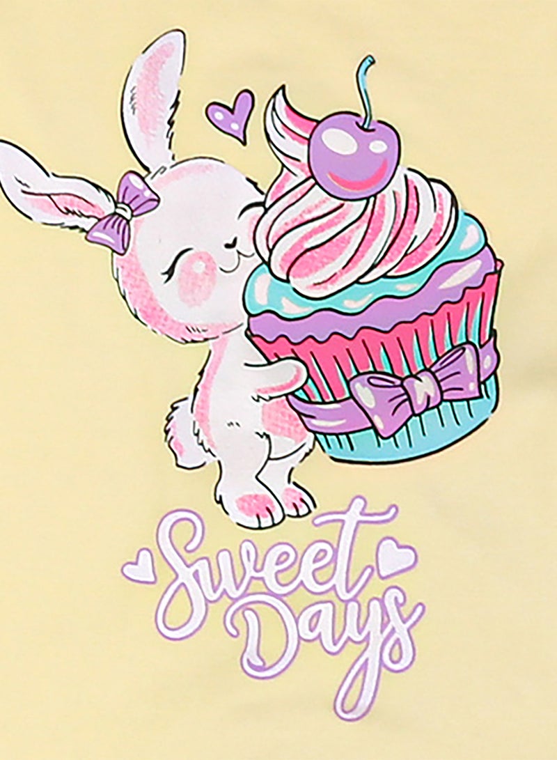 زيركون بيجامة بناتي صيفي - Image 2