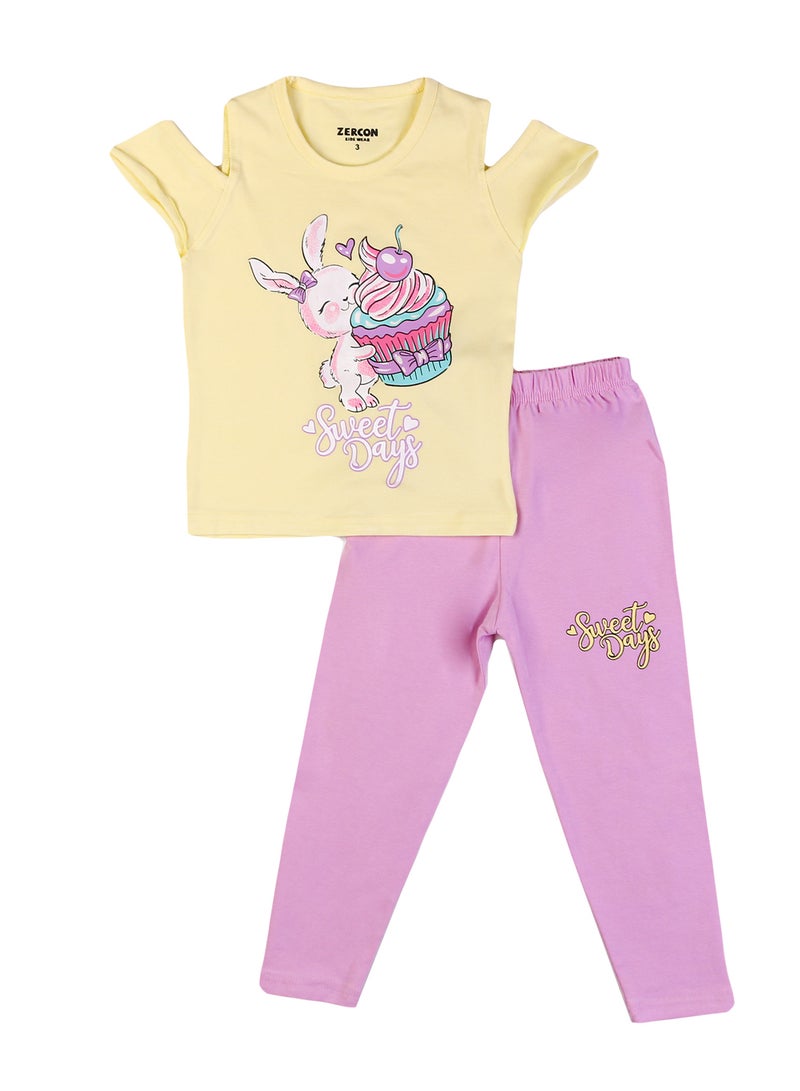 زيركون بيجامة بناتي صيفي - Image 1