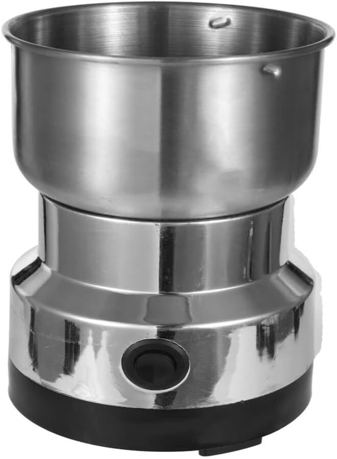 Decdeal Home Mini Stainless Steel Coffee Spice Nuts Grains Bean Grinding Multifunctional Electric Grinder