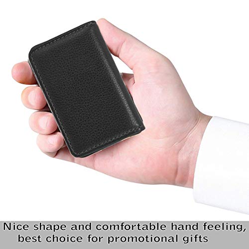 OFIXO Black Faux Leather Men's Card Holder (OFX_Card_Holder_P) - Image 4