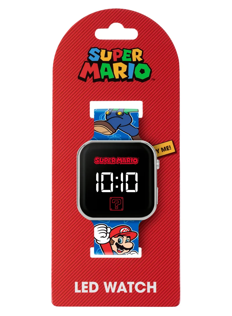 Super Mario Super Mario Bros. Printed LED Boys Watch - GSM4259
