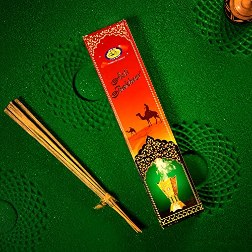 Cycle Pure Agarbatti Asli Bakhoor Handcrafted Incense Sticks - for Festive Gatherings, Weddings, Rituals, Ceremonies - Pack of 6 (14 per Pack) - Image 4