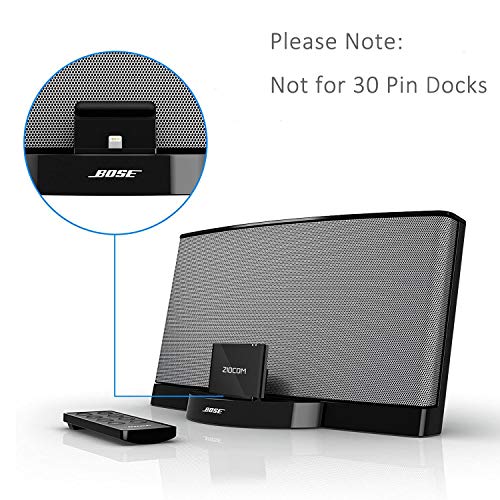 ZIOCOM 8 Pin Bluetooth Adapter Receiver for Bose Sounddock III/XT, JBL MS302GM, Philips DS1155B/93, Philips AJ7260D/93, Yamaha TSX-14, iHome IPL8BN, Zeppelin Air C Bowers Wilkons, RSR DS406BT - Image 3