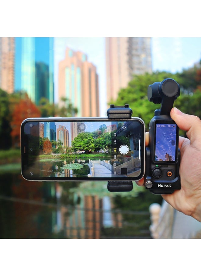 Generic Magnetic Mount Stand Compatible with DJI Osmo Pocket 3, Holder Expansion Adapter Mount Bracket Accessories Adjustable Clip Clamp Mount with Expand Frame  - Image 4