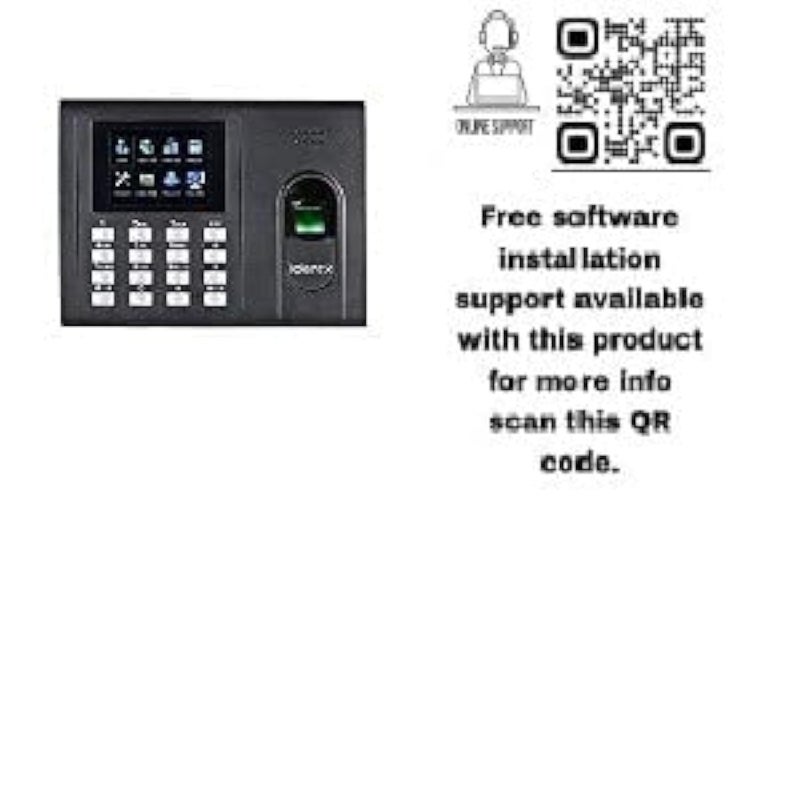 ESSL K90 Pro Biometric Time Attendance and Machine, 185 x 140 x 30 mm, Black - Image 2
