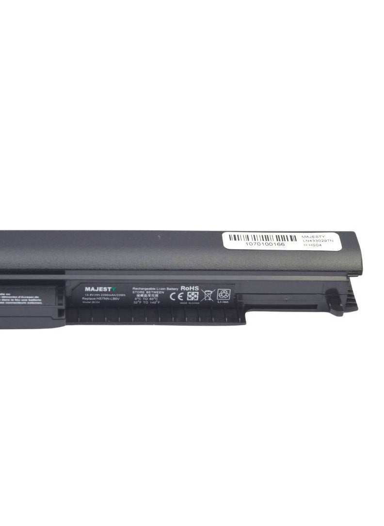 Majesty Battery HS04 Compatible HP Laptop Pavilion14-AC194TU,Pavilion15-AC093TU, Pavilion15-AC114NH, Pavilion15-AC136NE, Pavilion15-AC143WM, Pavilion15-AC147NS  - Image 2