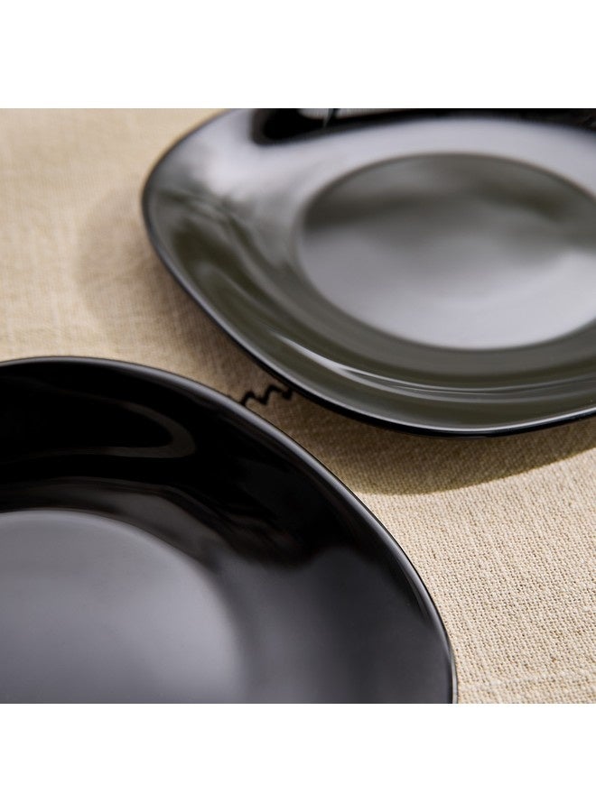 Home Box Luminous Opalware Side Plate 20 x 1.9 x 20 cm  - Image 2
