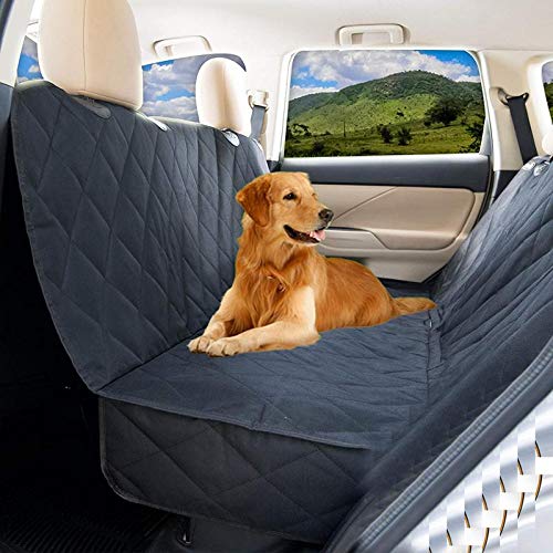 Petslover Polyester Waterproof Scratch-Proof Stain-Proof Nonslip Durable Seat Car Covers for Dog/Cat- Hammock Convertible (Black) - Image 5