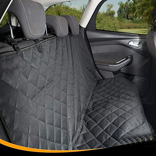 Petslover Polyester Waterproof Scratch-Proof Stain-Proof Nonslip Durable Seat Car Covers for Dog/Cat- Hammock Convertible (Black) - Image 3
