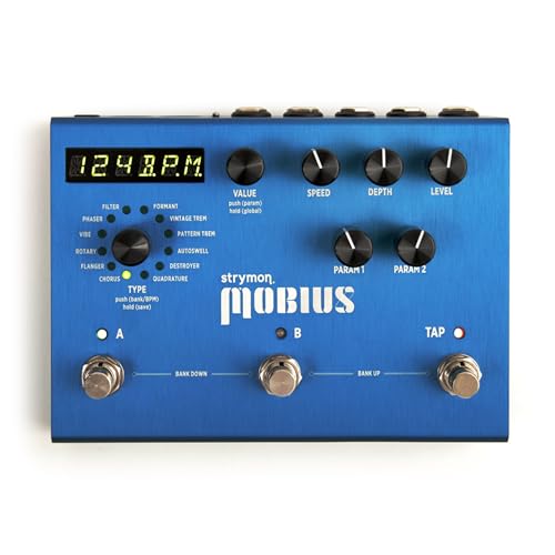 Strymon Mobius Modulation Guitar Effec ts Pedal - Effect for Guitars - Image 4