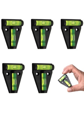 5 Pcs Small Spirit Level Set, Caravan Levelling Motorhome Gadget, Mini Level Spirit for Levelling Campervan RVs, Camper, Travel Trailer, Black - pzsku/Z4418C1C042060A8C29D0Z/45/_/1706424742/a4e50483-0688-476e-b88a-00ee4b5f3c24