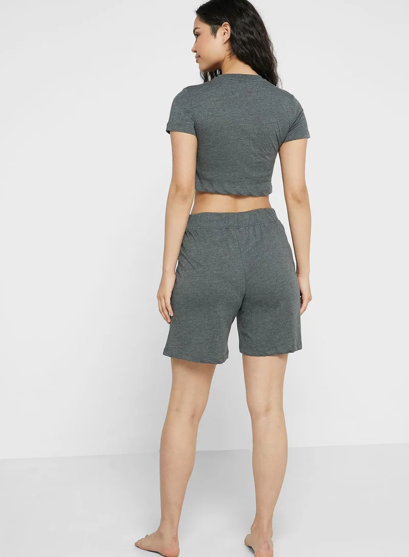 TOPSHOP Knitted Pyjama Set
