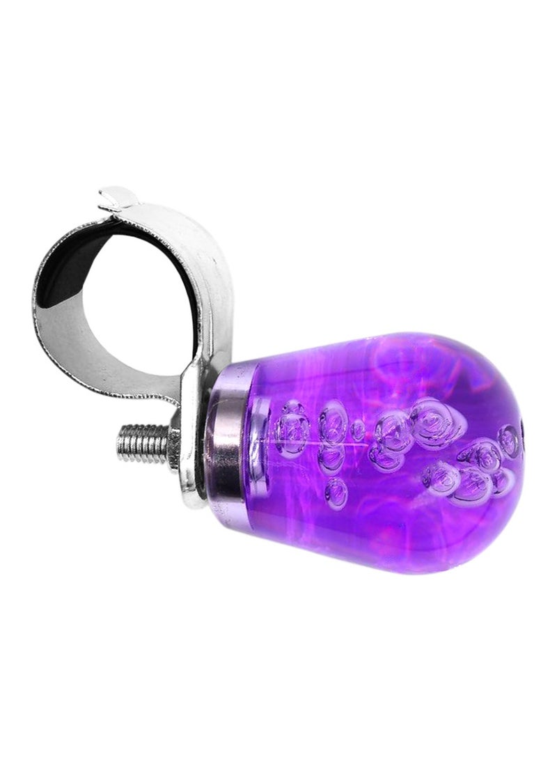 MOB MOB AC1357 Car Steering Wheel Spinner Knob Fancy Purple Power Booster Ball - Purple  - Image 3