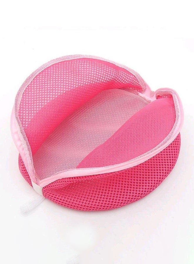 NIBEMINENT Bra Lingerie Washing Hosiery Saver Aid Mesh Bag Pink 16x4centimeter  - Image 2