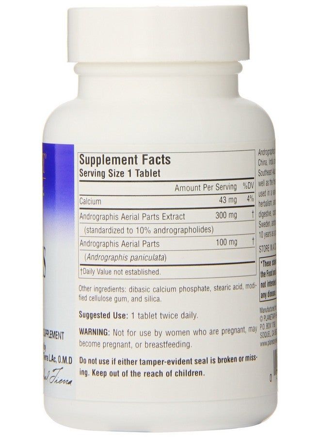 Planetary Herbals Full Spectrum Andrographis 400mg - Ayurvedic Herb - 120 Tablets (Pack of 2) - Image 2