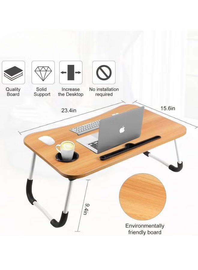 SULSHA Foldable Lap Desk & Multi-Purpose Breakfast Tray | Portable Laptop Stand for Bed, Balcony & Poolside Seating - Image 3