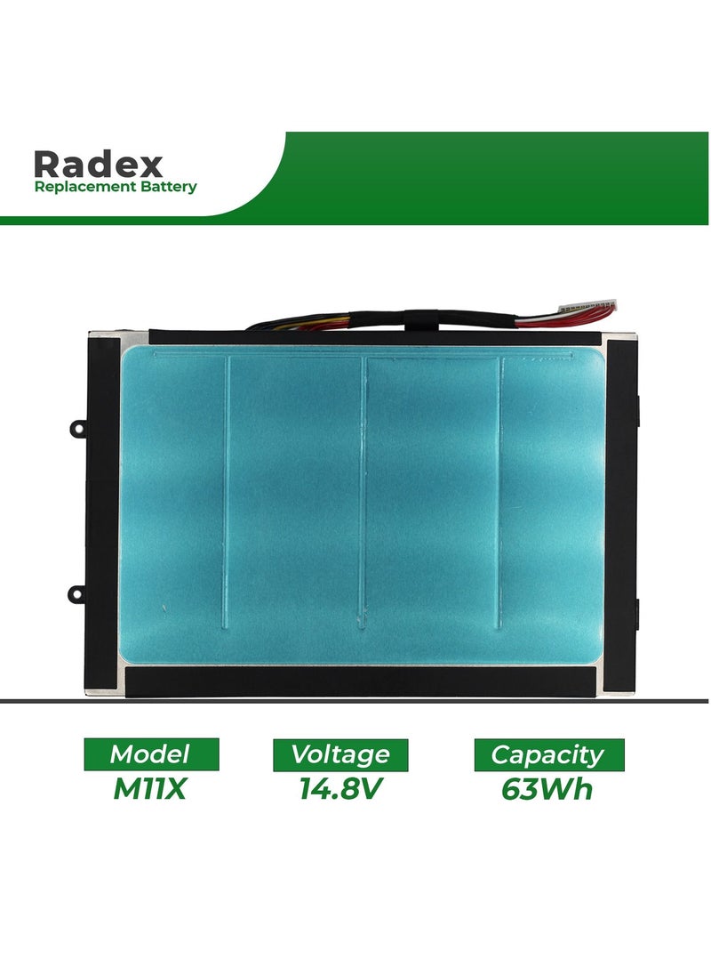 PT6V8 High Grade Compatible Laptop Battery for SDI Battery Module for Dell Alienware M11x R1 R2 R3 M14x-R2
