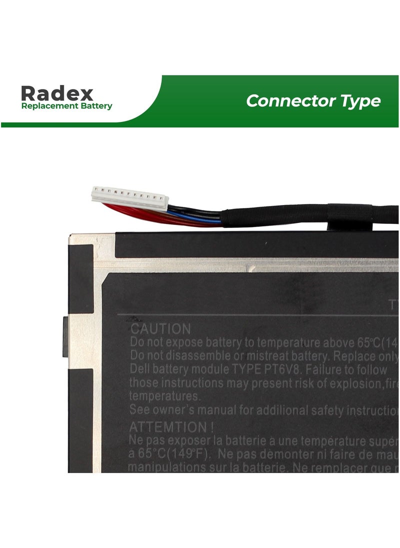 PT6V8 High Grade Compatible Laptop Battery for SDI Battery Module for Dell Alienware M11x R1 R2 R3 M14x-R2