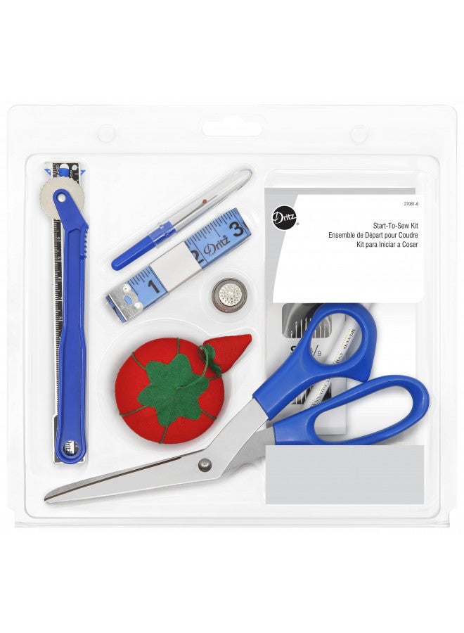 Dritz Darice 27081-6 Start-to-Sew Kit, Assorted - Image 1
