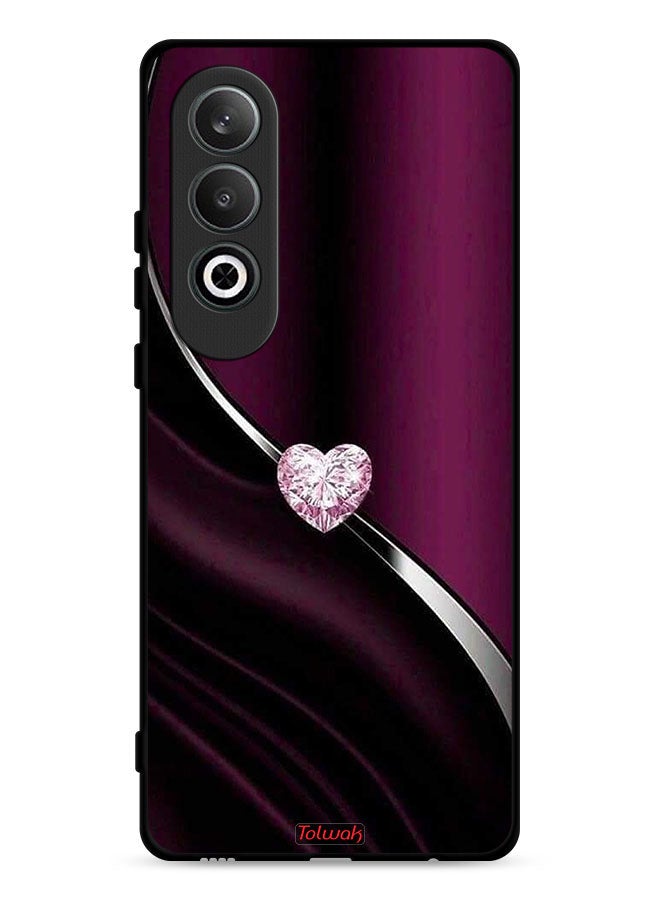 Tolwak غطاء حماية من ون بلس نورد CE4 5G بتصميم قلب ماسي - Image 1