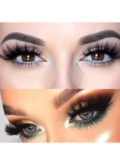 DAODER DAODER False Eyelashes 25mm Lashes Wispy Long 8D Mink Lashes Dramatic Volume Fluffy Eye Lashes Pack for Women 7Pairs Soft Reusable Fake Eyelashes  - Image 2