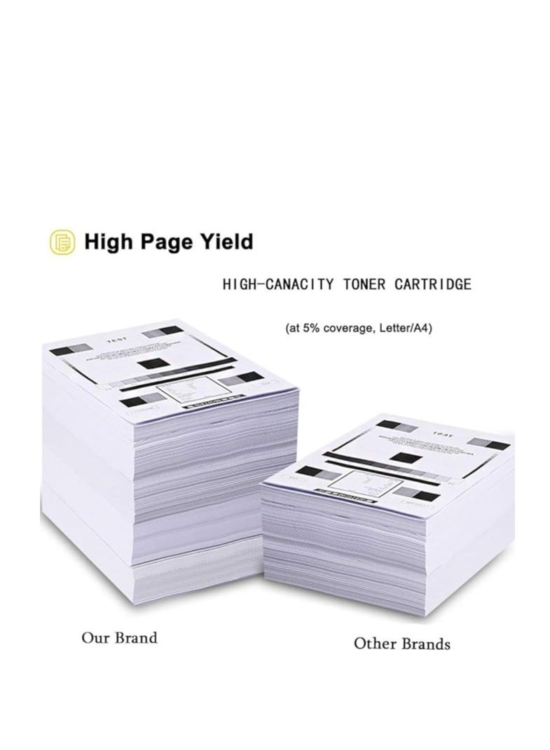 Terabyte TN221 TN241 TN261 Work for Brother HL-3140W HL-3170CDW HL-3180CDW MFC-9130CW MFC-9330CDW MFC-9340CDW (1 SET) Compatible Toner Cartridge Replacement for Brother PRINTER - Image 4