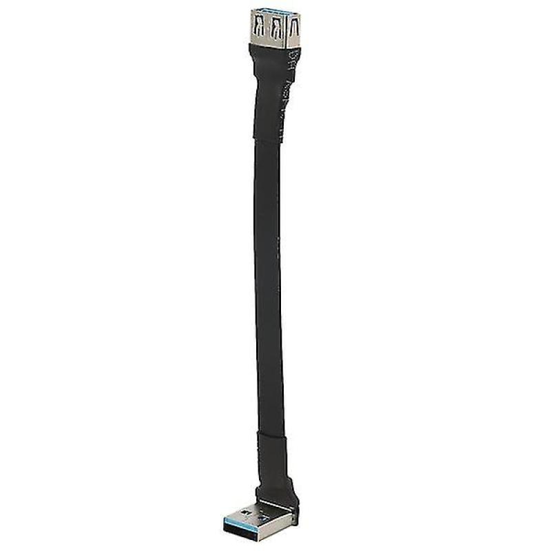 Usb 3.0 Cable Flat Usb Extension Cable Male To Female Data Cable,30cm - Image 2
